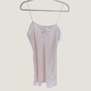 Vintage Baby Pink Silky Nightgown